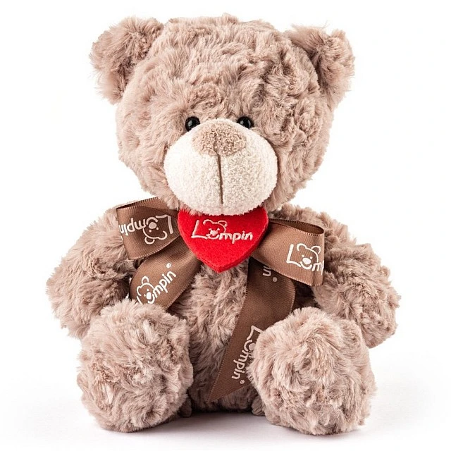 Teddy bear with ribbon Size: 33 cm