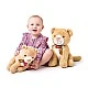 Plush Lion Babu Size: 40 cm