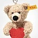 Pendant Fynn Teddy bear – Love Size: 12 cm Class: Friends