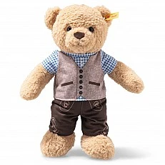 Ben Teddy bear in Bavarian costume Size: 30 cm Class: Friends