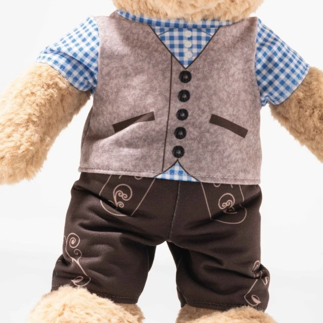 Ben Teddy bear in Bavarian costume Size: 30 cm Class: Friends