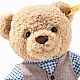 Ben Teddy bear in Bavarian costume Size: 30 cm Class: Friends