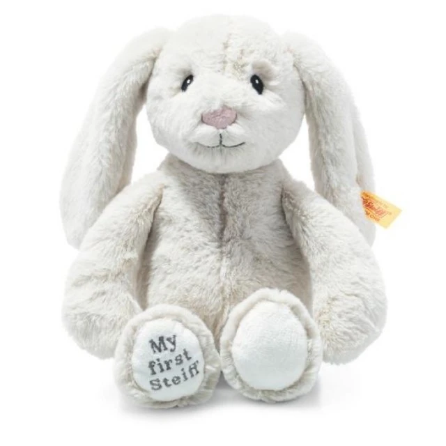 My first Steiff Hoppie rabbit Size: 26 cm Class: Friends
