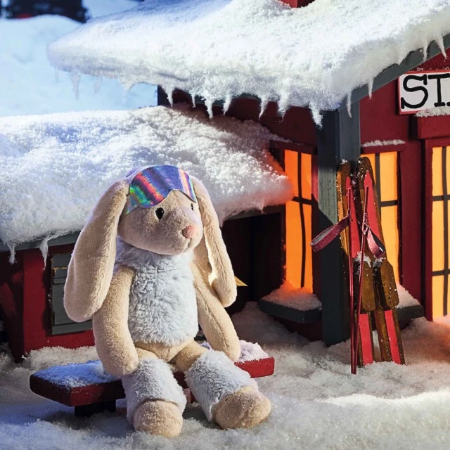Skier Hoppie rabbit Size: 31 cm Class: Friends