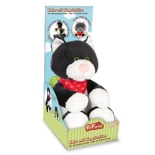 Movable plush kitten Pepper NICI Size: 30 cm