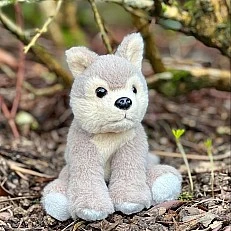 CUDDLE CUB WOLF Brand: Charlie Bears Size: 13 cm