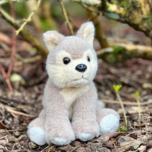 CUDDLE CUB WOLF Brand: Charlie Bears Size: 13 cm