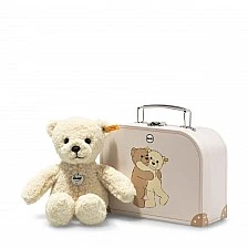 Mila Teddy bear in suitcase Size: 21 cm Class: Friends