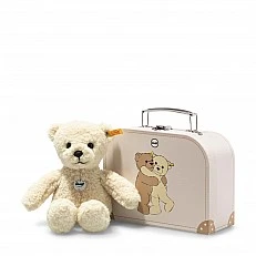 Mila Teddy bear in suitcase Size: 21 cm Class: Friends