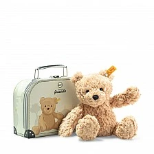 Jimmy Teddy bear in suitcase Size: 25 cm Class: Friends
