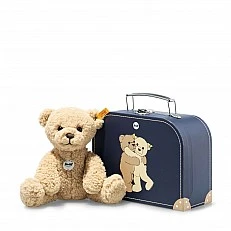Ben Teddy bear in suitcase Size: 21 cm Class: Friends