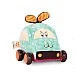 Children’s toy Plush car, Rabbit, 15 x 13 x 10 cm