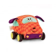 Children’s toy Plush car, Dog, 15 x 13 x 10 cm