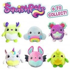 Squishpets plush toy Craze 19 cm six different models
