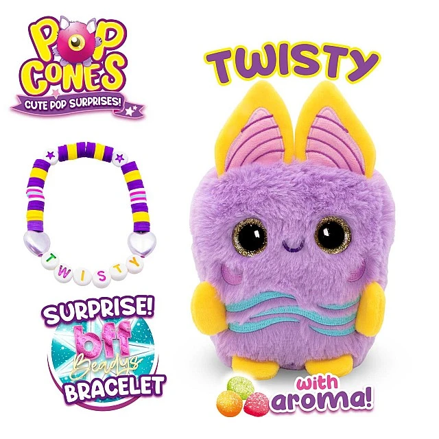 Plush toy, Craze, Animal with surprise bracelet