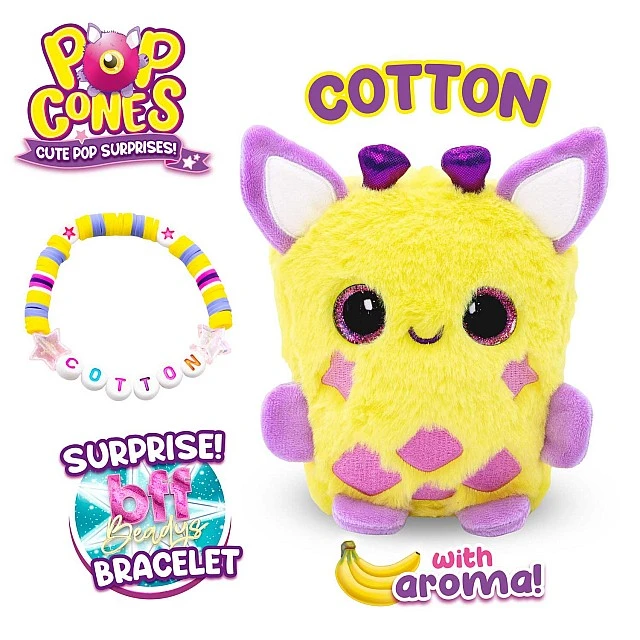 Plush toy, Craze, Animal with surprise bracelet