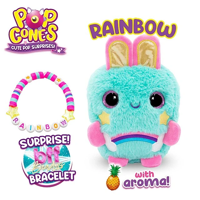 Plush toy, Craze, Animal with surprise bracelet