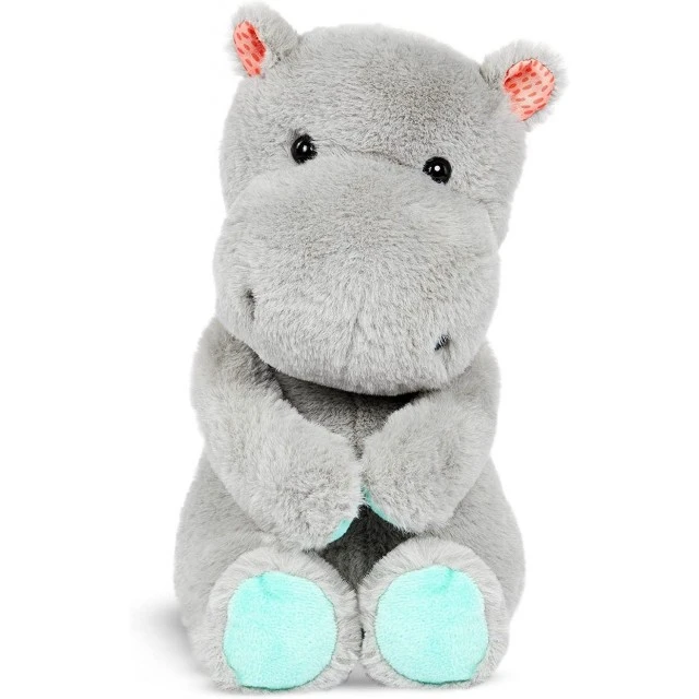 Plush toy Hippopotamus, 30 cm, Grey