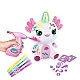 Creative set, Canal Toys, Plush toy for coloring, Axolotl with light-up horn