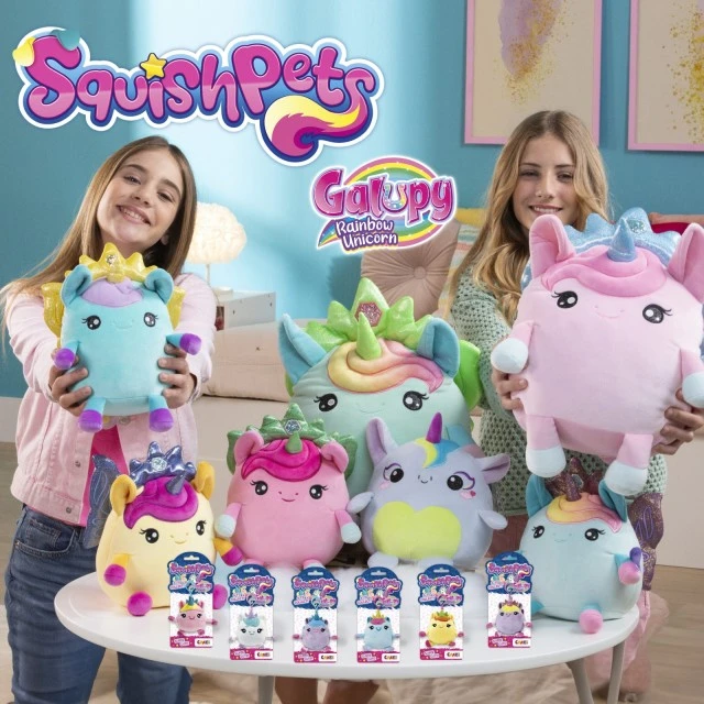 Plush keychain, Craze, Unicorn, 19cm.