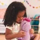 Plush toy Unicorn, 30 cm, Purple