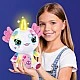 Creative set, Canal Toys, Plush toy for coloring, Axolotl with light-up horn