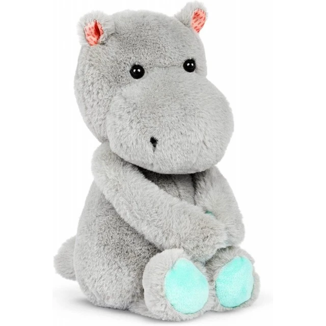 Plush toy Hippopotamus, 30 cm, Grey