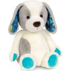 Plush toy Dog, 30 cm, White