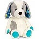 Plush toy Dog, 30 cm, White
