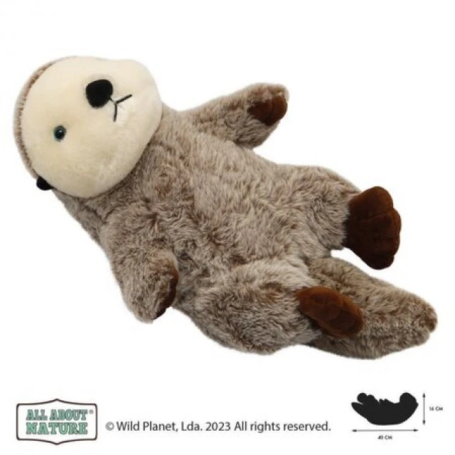 Plush toy, Sea Otter 40cm. Wild Planet
