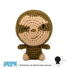 Hand-knitted toy, Sloth 12cm Wild Planet