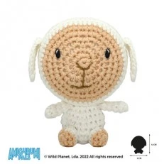 Hand-knitted toy, Sheep 12cm, Wild Planet