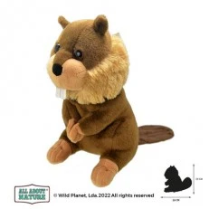 Plush toy, Beaver 28cm Wild Planet