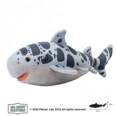 Plush toy, Leopard Shark 40cm. Wild Planet