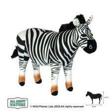 Plush toy, Zebra 29cm. Wild Planet