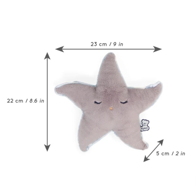 PETIT CALME Starfish hot water bottle